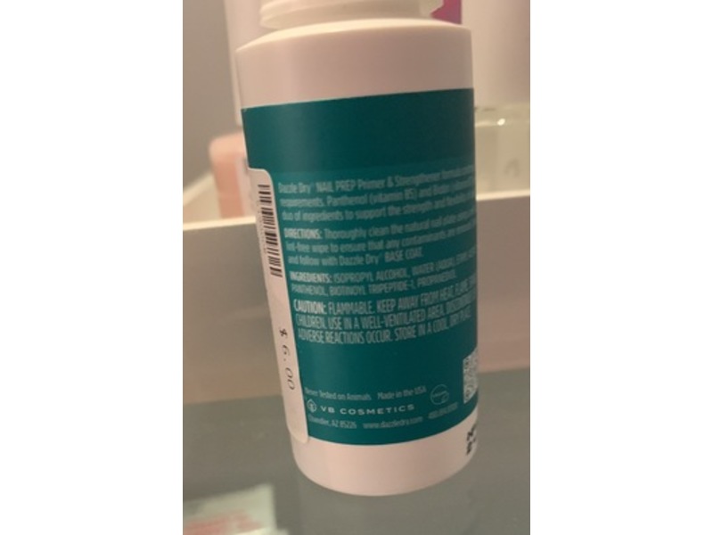 Dazzle Dry Nail Prep Primer & Strengthener, 1 fl oz/30 mL