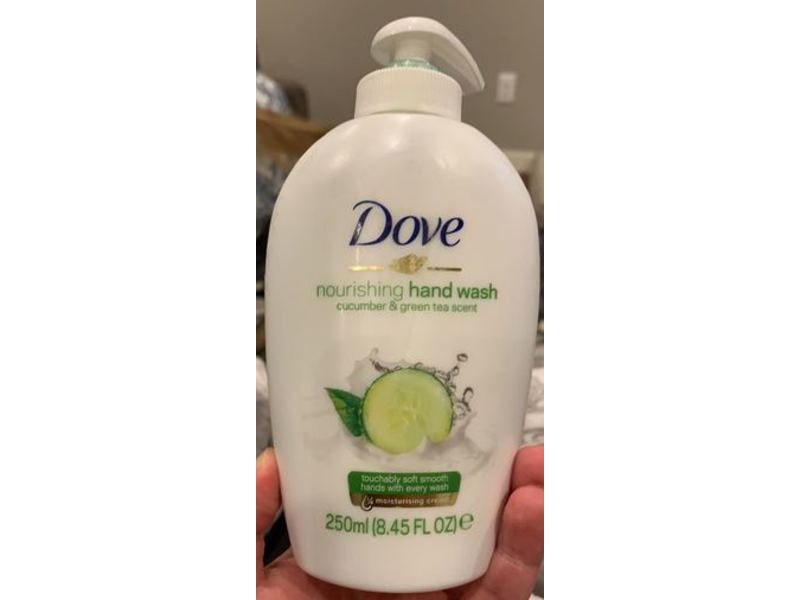 Dove Nourishing Hand Wash, Cucumber & Green Tea Scent, 8.45 fl oz/250 mL