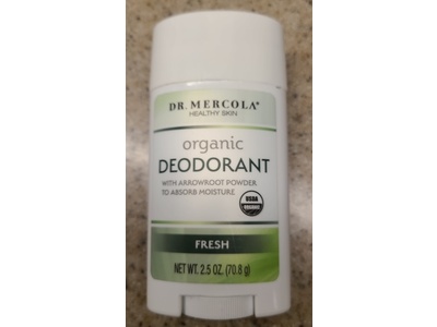 Dr.Mercola Deodorant, Fresh, 2.5 oz/70.8 g