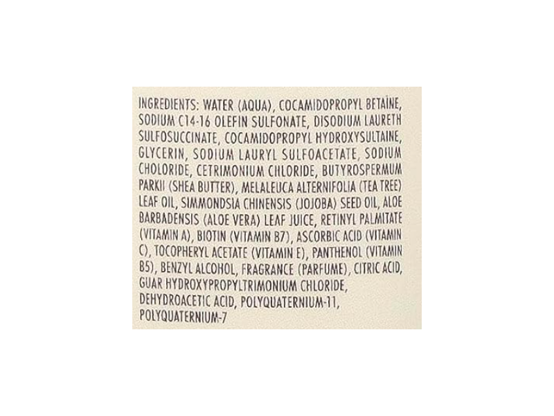 Soapbox Clean & Purify Shampoo, Tea Tree, 3.3 fl oz/97 mL