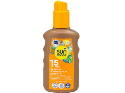 dm Sun Dance Carotene Sunscreen Spray, SPF 15, 200 mL
