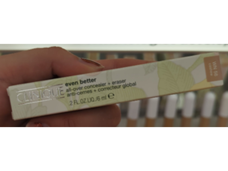 Clinique Even Better All-Over Concealer + Eraser, WN 56 Cashew, 0.2 fl oz/6 mL