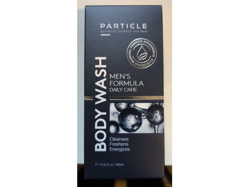 Particle Men's Formula Daily Care Body Wash, 13.52 fl oz/400 mL