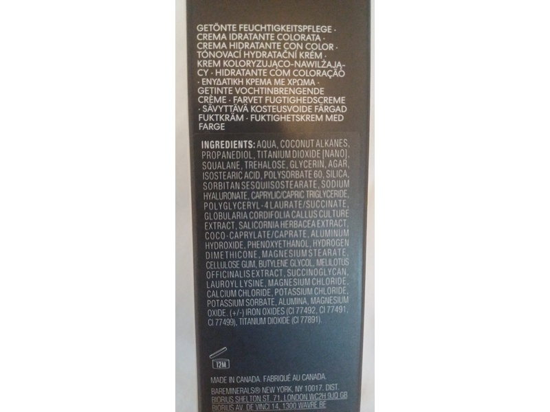 Bare Minerals Complexion Rescue Tinted Moisturizer, SPF 30, Natural Pecan 05, 1.18 fl oz/ 35 mL