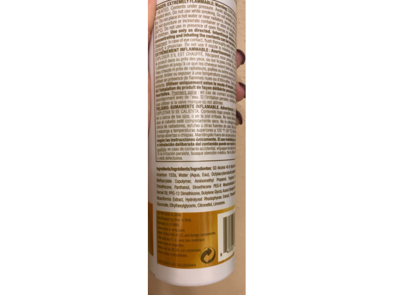 One 'n Only Smooth & Shine Hair spray, Argan Oil, 10 oz/283 g