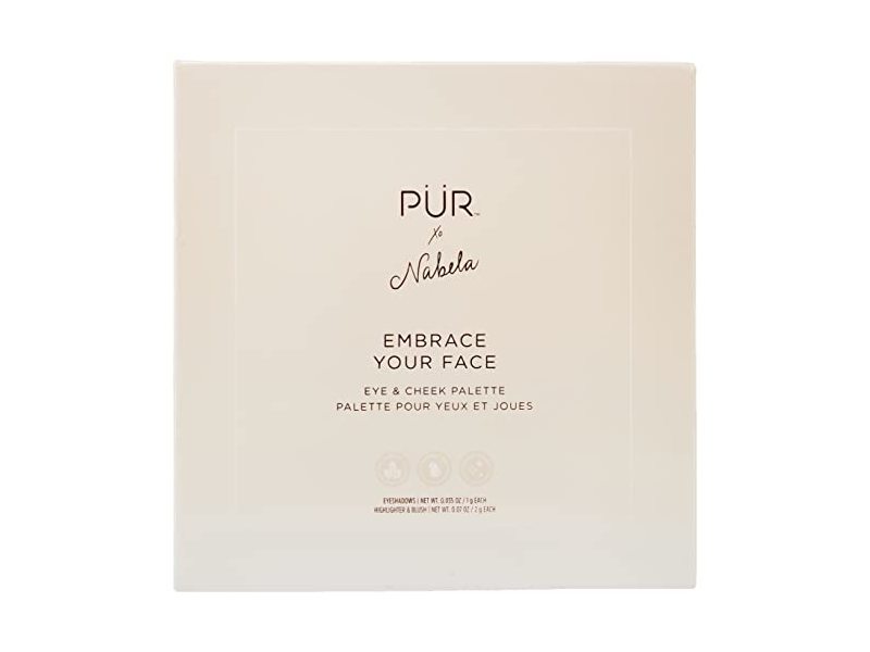 PÜR xo Nabela Embrace Your Face Eye & Cheek Palette, 0.035 oz.