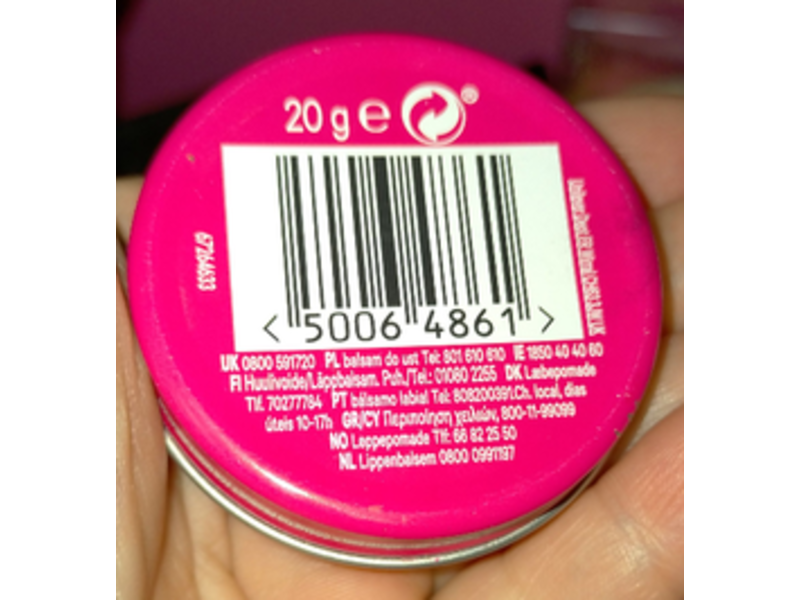 Vaseline Lip Therapy, Rosy Lips, 20 g