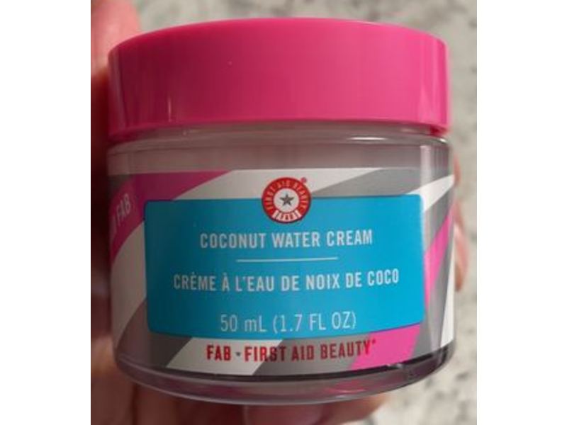 First Aid Beauty Hello Fab Coconut Water Cream, 1.7 fl oz/50 mL