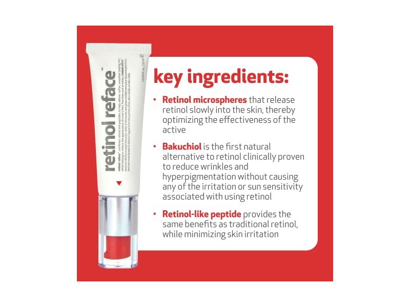 INDEED LABS Retinol Reface, Retinol Wrinkle Repair Cream .0 fl oz