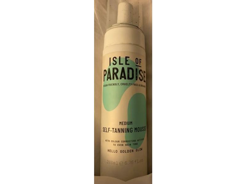 Isle Of Paradise Self-Tanning Mousse, Medium, 6.76 fl oz/200 mL