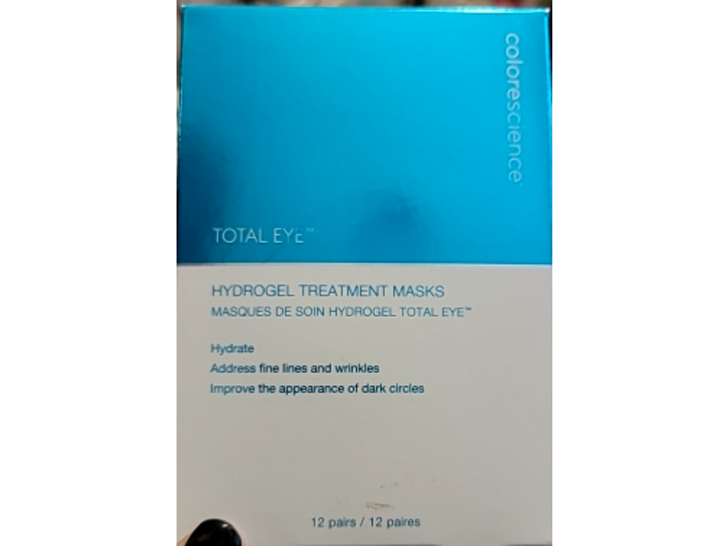 Colorescience Total Eye Hydrogel Treatment Masks, 12 Pairs