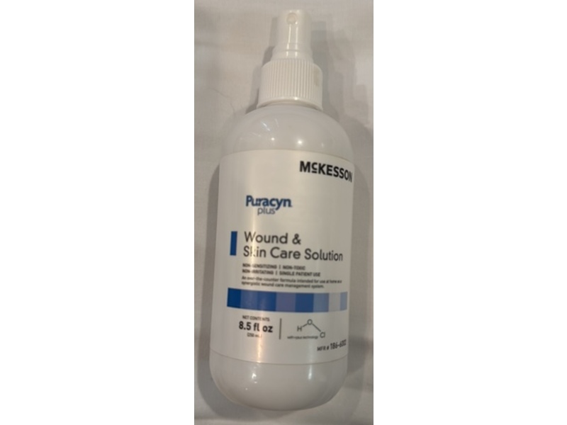 McKesson Puracyn Plus Wound & Skin Care Solution, 8.5 fl oz