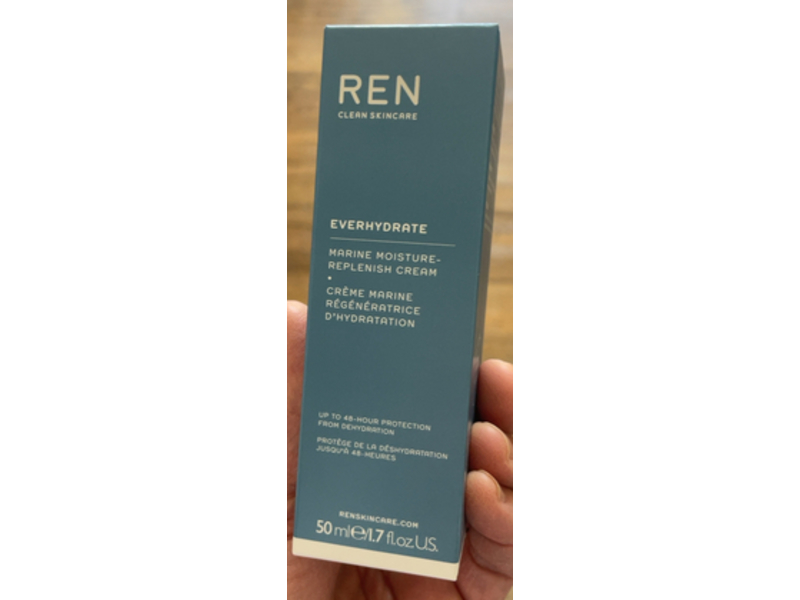Ren Clean Skincare Everhydrate Marine Moisture - Replenish Cream, 1.7 fl oz/50 mL