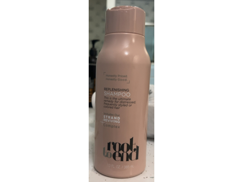 Root To End Replenishing Shampoo, 13 fl oz/385 mL