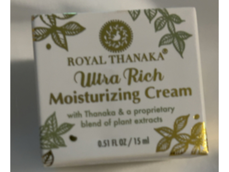 Royal Thanaka Ultra Rich Moisturizing Cream, 0.51 fl oz/15 mL
