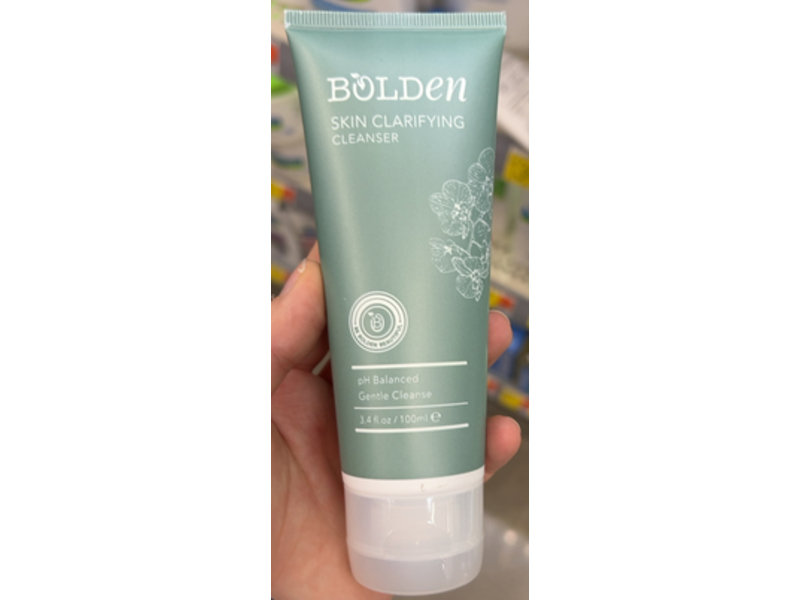 Bolden Skin Clarifying Cleanser, 3.4 fl oz/100 mL