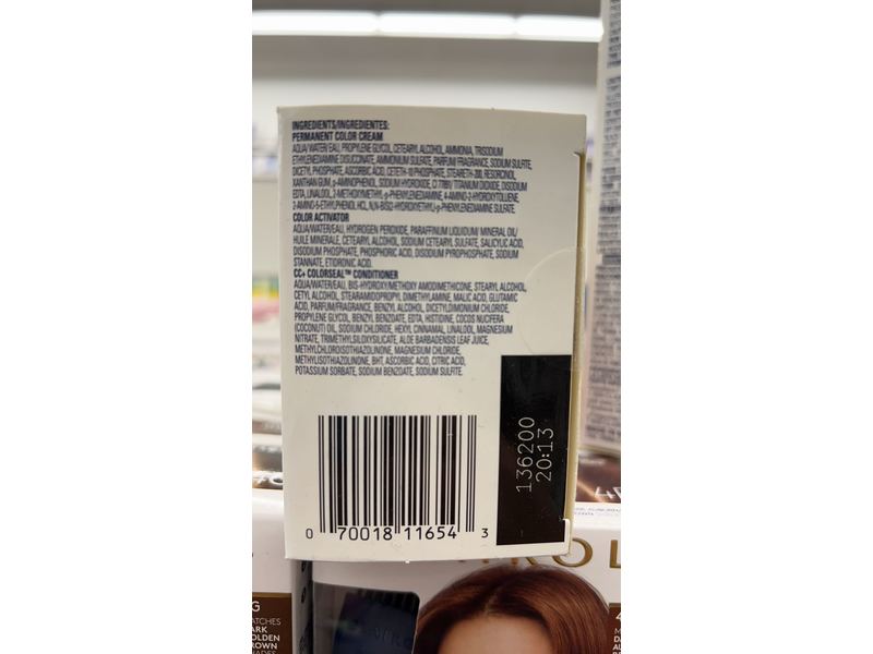 Clairol Nice'n Easy Permanent Hair Dye, 8G Medium Golden Blonde Hair Color, 1 Count