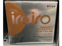 Iroiro Permanent Gray Coverage Hair Color, Brown, 2.36 fl oz/70 mL - Image 3
