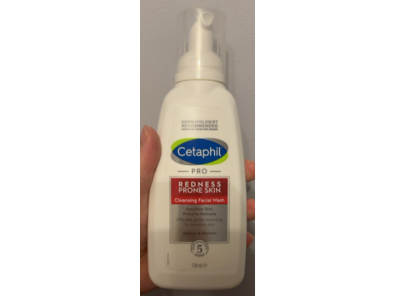 Cetaphil Pro Redness Prone Skin Cleansing Facial Wash, Glycerin & Allantoin, 236 mL