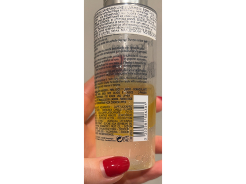 L'Occitane en Provence Immortelle Eyes & Lips Make-Up Remover, 3.3 fl oz/100 mL