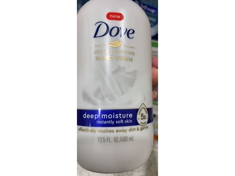 Dove Deep Cleansing Hand Wash, Deep Moisture, 13.5 fl oz/400 mL