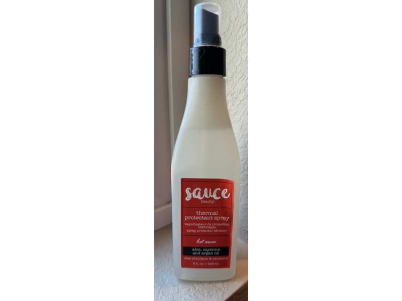 Sauce Beauty Thermal Protectant Spray, Hot Sauce, 8 fl oz/230 mL