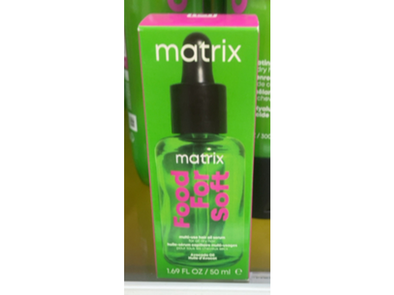 Matrix Food For Soft Hair Oil Serum, 1.69 fl oz/50 mL