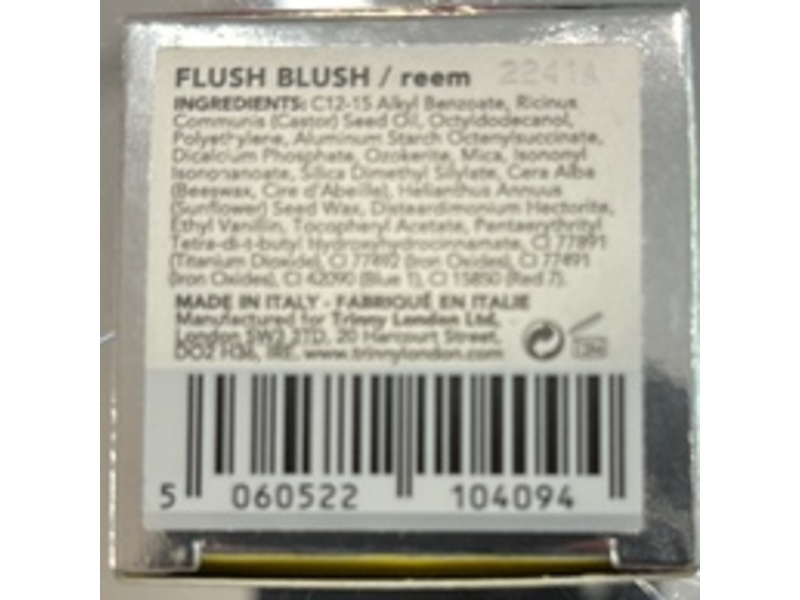 Trinny London Flush Blush, Reem, 0.14 oz/4 g