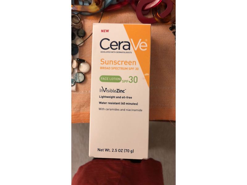 CeraVe Face Lotion SPF 30, 2.5 oz (70 g)