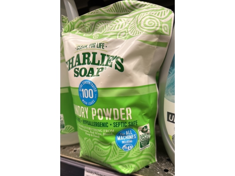 Charlie's Soap Laundry Powder, 100 Loads, 1.2 kg