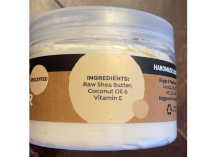 Biggs & Featherbelle Whipped Shea Butter, 4 oz.113 g