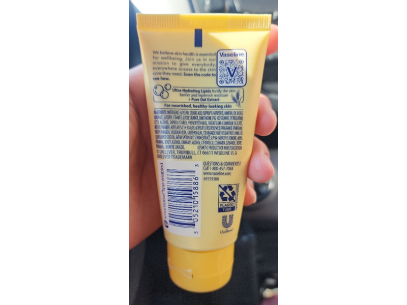 Vaseline Intensive Care Nourishing Moisture Lotion, 2 fl oz/60 mL