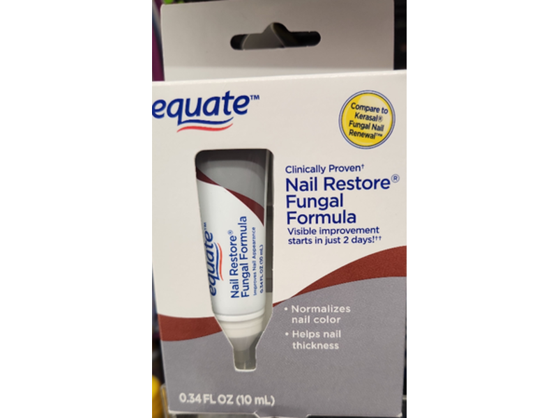 Equate Nail Restore Fungal Formula, 0.34 fl oz/10 mL