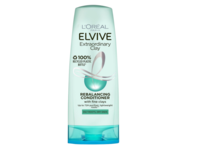 L'Oreal Paris Elvive Extraordinary Clay Re-Balancing Conditioner, 400 mL - thumbnail 1