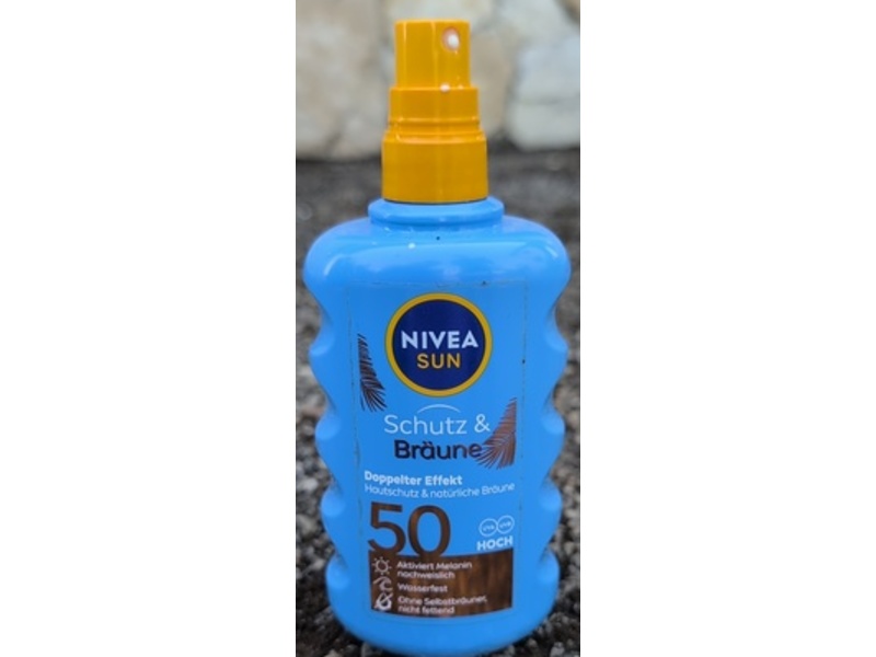 Nivea Sun Protect & Bronze Spray, SPF 50, 200 mL