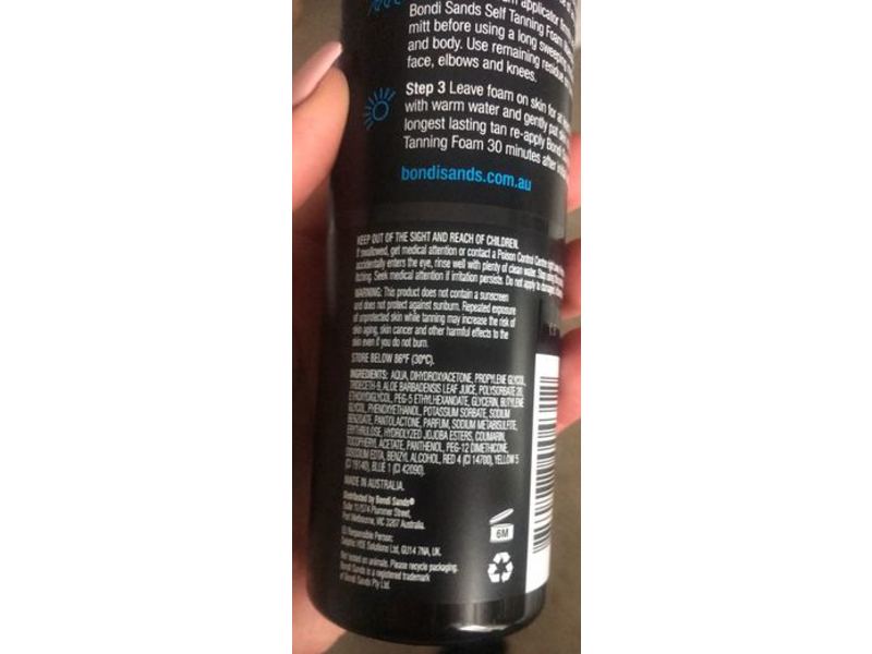 Bondi Sands Self Tanning Foam, Ultra Dark, 7.04 fl oz/200 mL