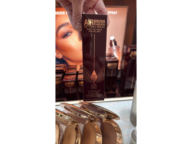 Charlotte Tilbury Airbrush Flawless Setting Spray, 3.3 fl oz/100mL