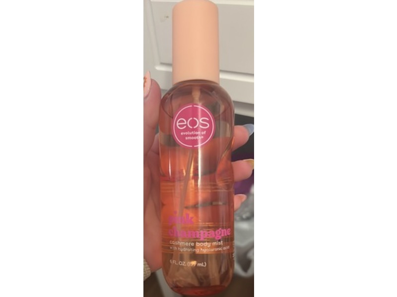 eos Pink Champagne Cashmere Body Mist, 6 fl oz/177 mL