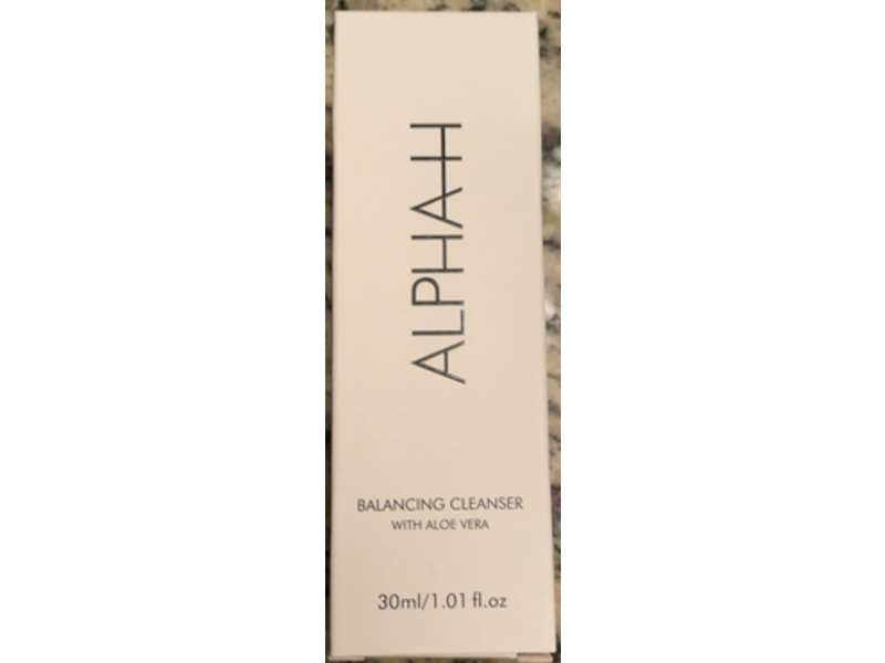 Alpha-H Balancing Cleanser, Aloe Vera, 1.01 fl oz/30 mL