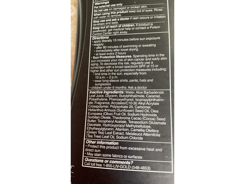 Australian Gold Instant Bronzer Sunscreen Lotion, SPF 15, 8 fl oz/237 mL