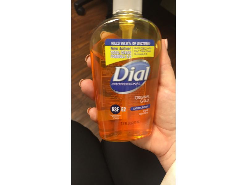 Dial Liquid Antibacterial Hand Soap, Gold, 7.5 fl oz