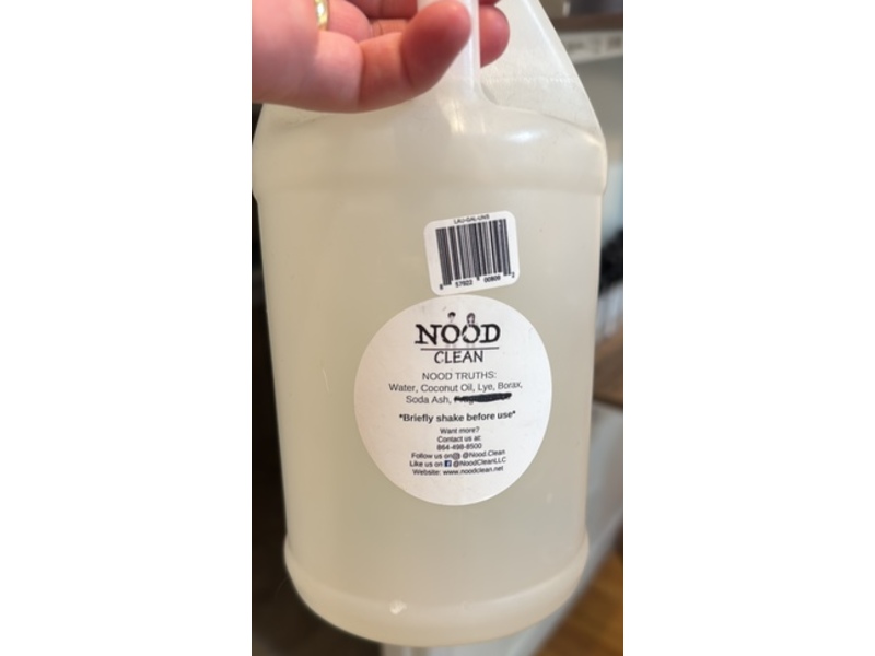 Nood Clean Laundry Soap, Unscented, 32 Loads, 64 oz
