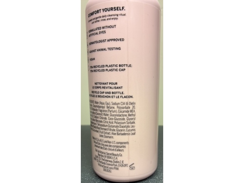 Pink Conditioning Body Wash, Coconut Water, 12 fl oz/355 mL