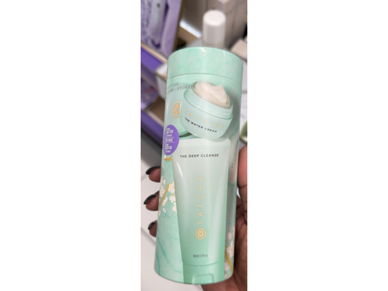 Tatcha The Deep Cleanser & The Water Cream, 1.7 fl oz/50 mL