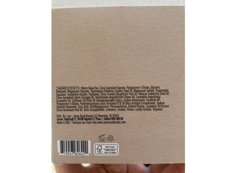 Jones Road Body Cream, 4 oz/120 g