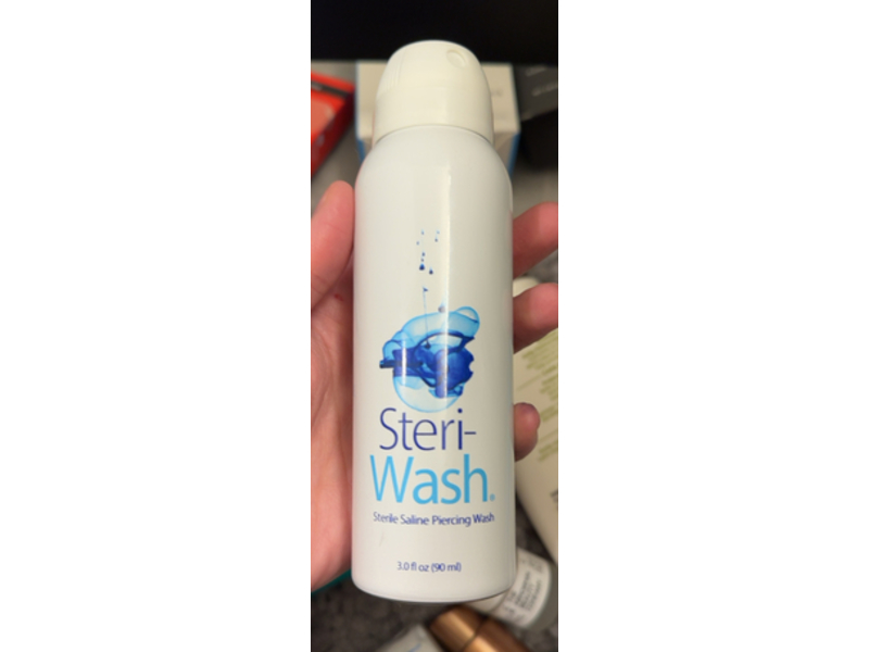 Steri-Wash Sterile Saline Piercing Spray, 3.0 fl oz/90 mL