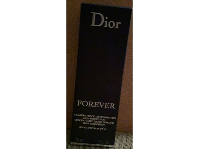 Dior Forever Foundation, 0.5N Neutral, SPF 15, 1 fl oz/30 mL
