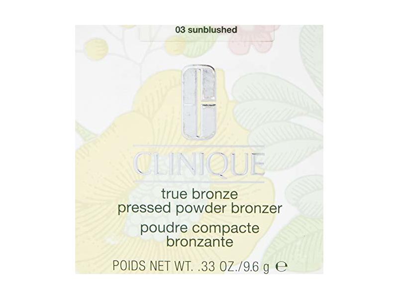 Clinique Pressed Powder Bronzer, No. 03 Sunblushed, 0.33 oz/9.6 g