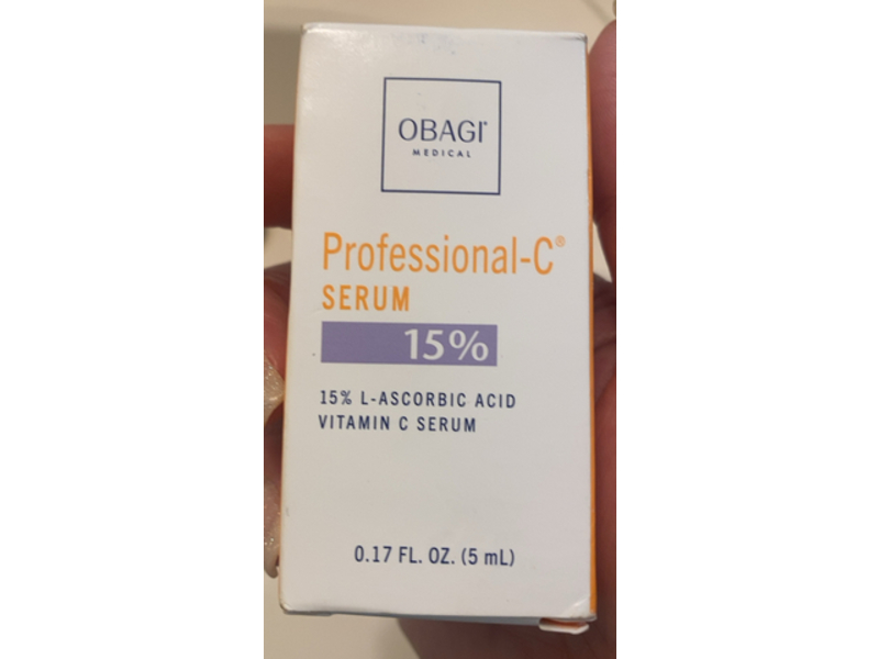 Obagi Medical Professional-C 15 Serum, 15% L-Ascorbic Acid, 0.17 fl oz/5 mL