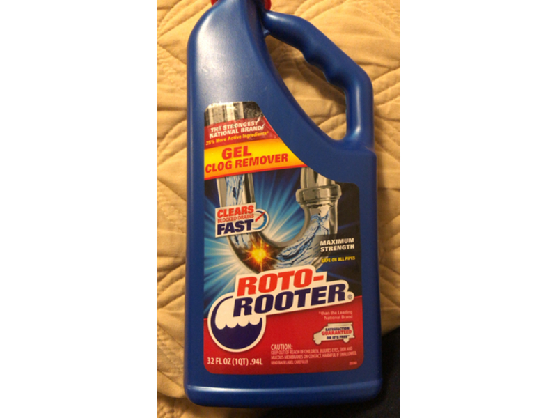 Roto Rooter Gel Clog Remover, 32 fl oz/0.94 L